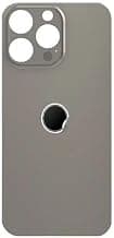 Back Panel Compatible with Apple iPhone 15 Pro Max, Natural Titanium