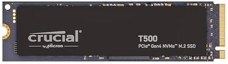 CrucialT500 1TB Gen4 NVMe M.2 Internal Gaming SSD, Up to 7300MB/s, Laptop & Desktop Compatible + 1mo Adobe CC All Apps - CT1000T500SSD8