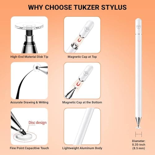 Apple Apple Pencil Pro (Haptic Feedback, Barrel Roll & Squeeze) (Precision Sensor Tip) - Festive Edition