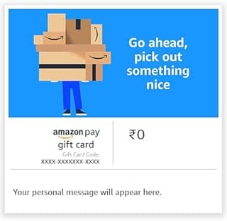 Amazon Pay Digital Gift Card | Thanks & Appreciation | Instant Delivery | 1-year Validity | Gift for your loved ones with freedom of choice