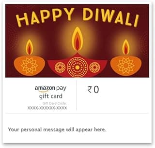 Amazon Pay Digital Gift Card | Diwali & Dussehra | Instant Delivery | 1-year Validity | Ideal gift for festive celebrations