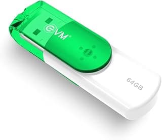 EVM EnStick 64GB USB 3.2 Gen 1 High-Speed Pendrive | Superfast 200MB/s Read | Premium Durable Metal Body | Plug & Play Laptop Desktop Smart TV Car Stereo| 10 Years Warranty (EVMPDA3.2/64GB)