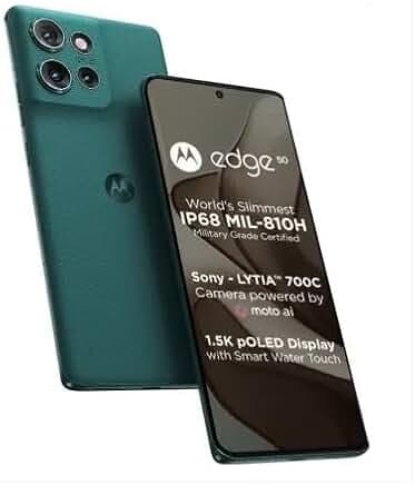 Motorola Razr 50 Ultra Snapdragon 8s Gen 3 165Hz Foldable (Arctic Blue, 512GB)