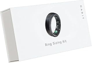 Gabit Smart Ring Sizing Kit | Size First Before You Buy | Includes 8 Sample Ring Sizes for Men, Women