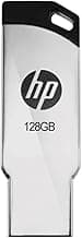HP v236w 128GB USB 2.0 Flash Drive/Pen Drive, Metal Silver