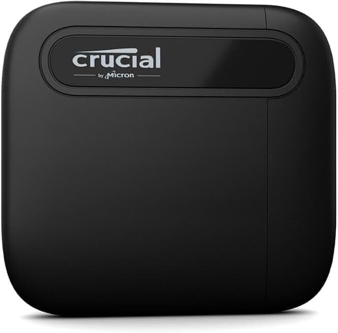 Crucial 4TB X9 Pro Portable SSD USB 3.2 Gen 2 Ultra Compact External Drive 1050MB/s - Content Creator Ready (Rev 4)