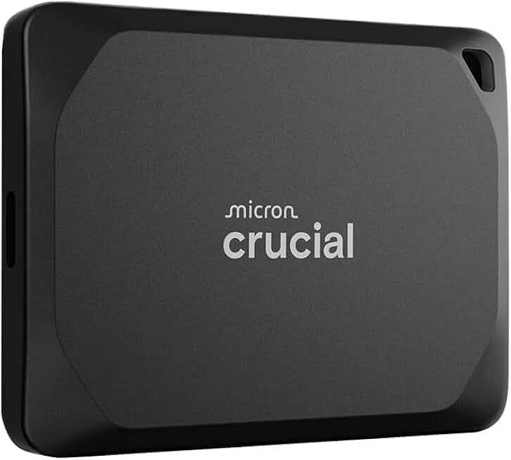 Crucial 2TB X9 Pro Portable SSD USB 3.2 Gen 2 Ultra Compact External Drive 1050MB/s - Content Creator Ready (Rev 1)