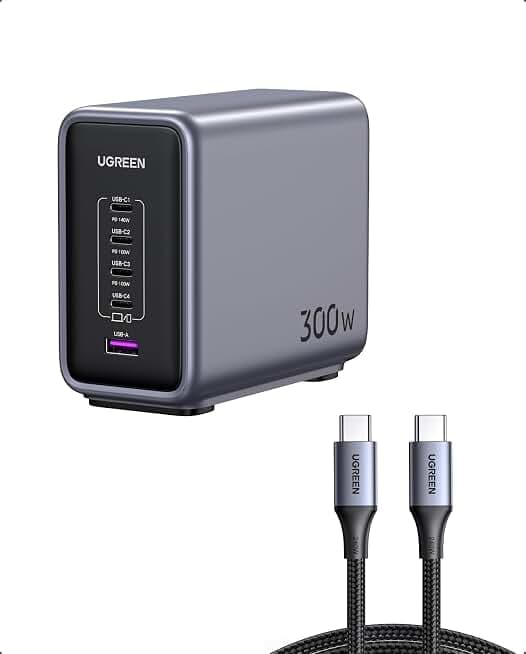 UGREEN 25,000mAh 145W Nexode 145W 25000mAh Laptop Power Bank 3-Port Fast Portable Charger - Smart TFT Display Edition (Rev 3)