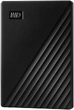 Western Digital WD 2TB My Passport Portable Hard Disk Drive, Compatible with Windows and Mac, External HDD-Black
