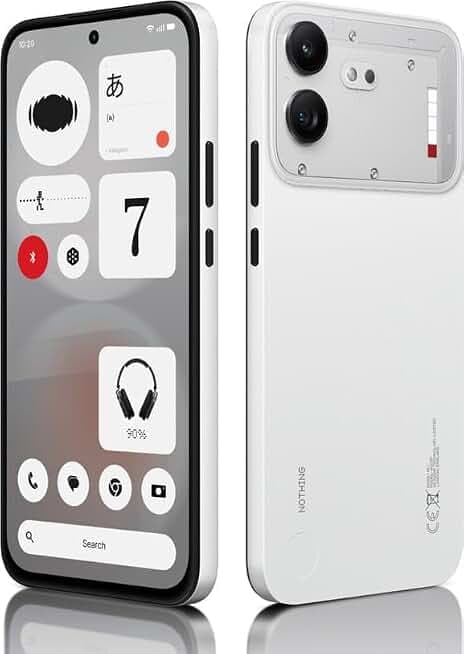 Nothing Phone (2a) Plus Transparent Glyph Matrix 5G (Arctic Blue, 256GB)
