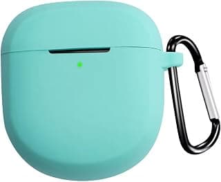 Protective Silicone Cover Compatible with Bose QuietComfort Earbuds II 2022 / QuietComfort Ultra 2023/ QuietComfort Ultra 2nd Gen Charging Case (Earbuds & Charging Case not Included) - Mint Green