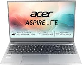 Acer Aspire Lite, AMD Ryzen 3-5400U, 8 GB RAM, 512 GB SSD, Full HD 15.6"/39.62 cm, Windows 11 Home, Steel Gray, 1.59 KG, AL15-41, Premium Laptop
