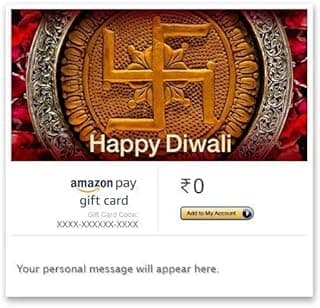 Amazon Pay Digital Gift Card | Diwali & Dussehra | Instant Delivery | 1-year Validity | Ideal gift for festive celebrations