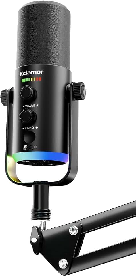 Shure SM7B Cardioid Dynamic Vocal Broadcast Microphone for Podcasting & Studio Streaming - Studio Starter Kit (Ver 3)