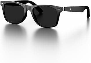Fire-Boltt Fire-Lens Dune Smart Glasses, Bluetooth Calling & Open-Ear Bluetooth Sunglasses with HD Sound & Smart Audio Touch Controls Voice Assistant (Siri/Alexa/Google), Fast Charging for Men & Women
