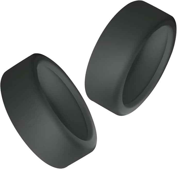 Ultrahuman Size 8 Ring AIR Ultra-Lightweight 2.4g Titanium Smart Sleep & Recovery Tracker - Raw Titanium Matte (Rev 2)