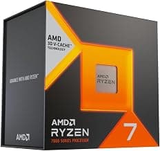 AMD Ryzen 7 7700X3D Desktop Processor with Powerful 8‑core 3D V‑Cache™ Technology.