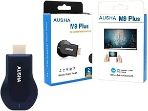 BLACKPOOLM9 WiFi Wireless Display Dongle | DLNA Wireless HDMI Screen Mirroring WiFi Adaptor, TV/LED/LCD/Projector Receiver Device Easy Sharing Wireless Streaming Compatible with iPhone/Android