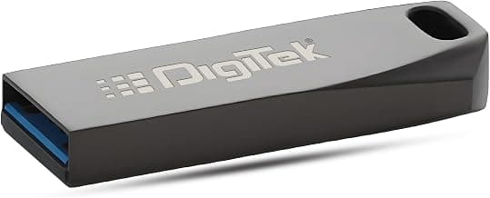 Digitek (Dud 128G V3.2) USB 3.2 Flash Drive, 128GB Storage, High Speed Read & Write, Pen Drive, Magnetic, X-Ray & Temperature Resistant | Compatible with Windows & Mac OS
