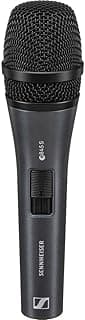 Sennheisere 845‑S Supercardioid Dynamic Vocal Microphone | On/Off Switch | Excellent Feedback Rejection | Rugged Metal Design | Ideal for Live Performances, Presentations & Broadcast