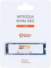 MP500G4 NVMe 2TB, Upto 5100MB/s, 5 Y Warranty, PCIe Gen 4 NVMe M.2 (2280), Internal Solid State Drive (SSD)
