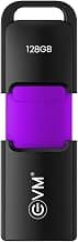 EVM EnX 128GB USB 3.2 Gen 1 Flash Drive | Exceptional 120MB/s Read| Sturdy Premium Metal Body | Convenient Integrated Key Loop | Laptop Desktop Smart TV Car Stereo | 10 Years Warranty (ENX/128GB)