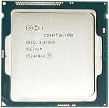 CORE I5 4590 (4TH Generation) Processor 3.3 GHz Upto 3.7 GHz LGA 1150 Socket 4 Cores 4 Threads 6 MB Smart Cache Desktop Processor (Silver)