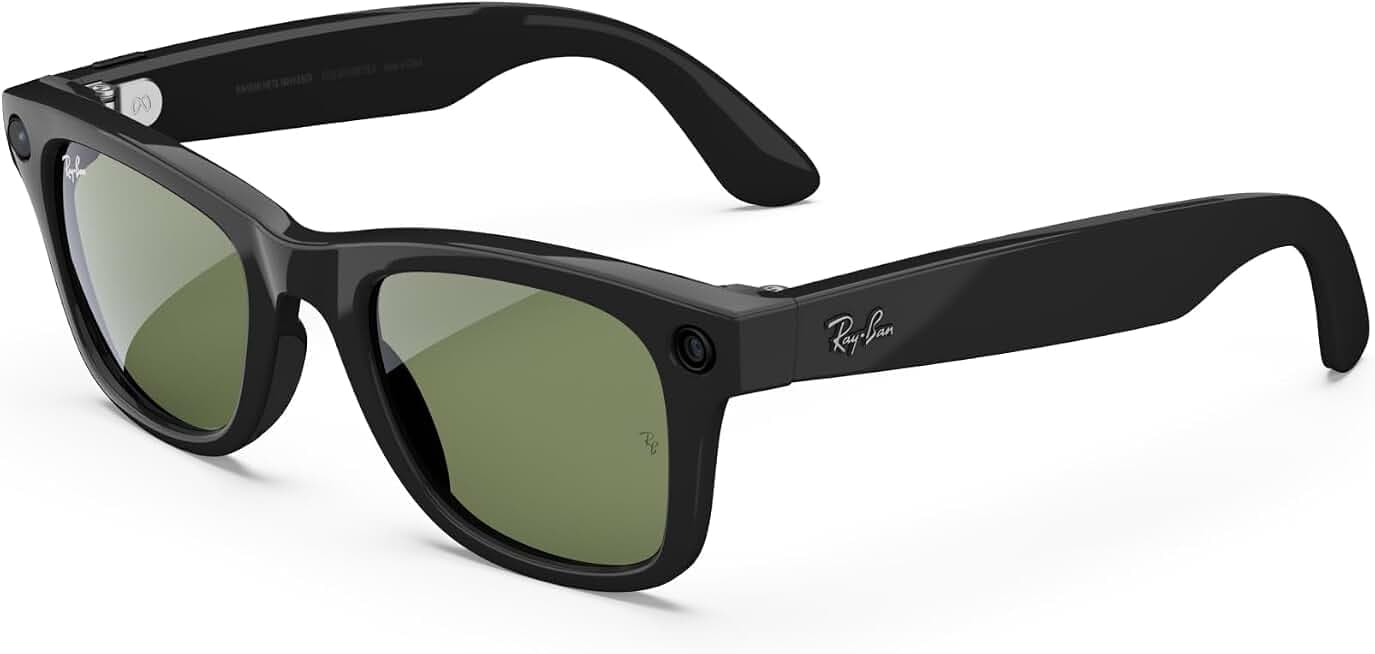 Ray-Ban Meta Smart Glasses with Ultra-Wide 12MP Camera & Meta AI - Developer Edition (Edition 8)