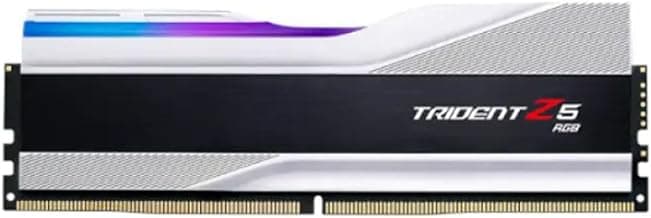 G.Skill Trident Z5 RGB Intel XMP/AMD EXPO 16GB (1 * 16GB) DDR5 6000 MHz CL36-36-36-96 1.35V Desktop Memory RAM -F5-6000J3636F16GX1-TZ5RW