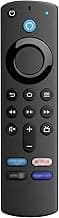 QsmQamRemote Compatible with Amazon Alexa Voice Fire Stick Tv Stick 3rd Generation (Black) (3rd GEN Fire Stick Remote) Original