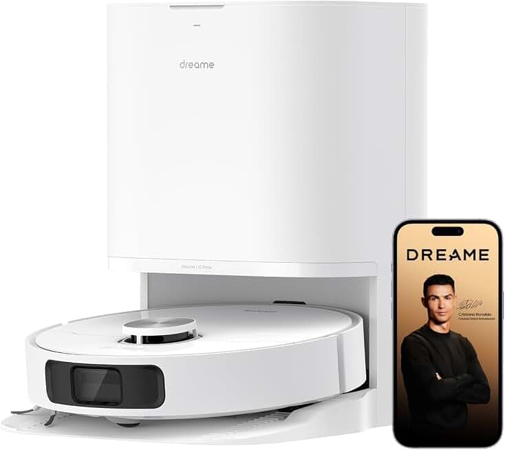 Ecovacs DEEBOT X2 OMNI Square Robot Vacuum and Mop 8000Pa - Ultra Docking Auto-Empty Kit (Gen 3)