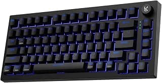 Kreo Hive 98 V2 Wired Mechanical Gaming Keyboard | 96-Key Layout | Gasket Mount | Hot-Swap PCB | RGB Backlit | Metal Volume Knob | Type-C