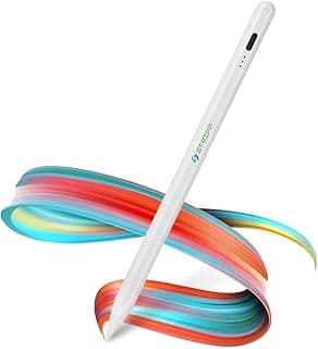 STRIFF ActivePen Stylus Pen for iPad 2018-2025, Palm Rejection, Tilt Sensitivity, USB-C Fast Charging, LED Battery Display, Magnetic Attachment, Precision Pencil for Writing & Drawing