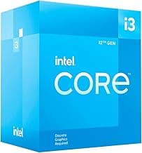 Intel Core i3 12100F 12th Gen Generation Desktop PC Processor 4 CPU with 12MB Cache and up to 4.30 GHz Clock Speed LGA 1700 Socket