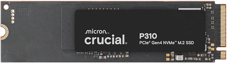 Crucial P310 2TB 2280 PCIe Gen4 3D NAND NVMe M.2 SSD – Up to 7,100 MB/s – Shift up to Gen4 – Internal Solid State Drive (PC) – CT2000P310SSD801
