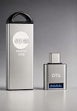 512GB OTG USB 3.0 Pen Drive with Type-C Adapter