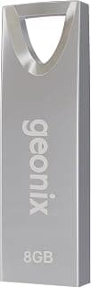 Geonix Pendrive I Silver I USB 2.0 I Keyring Design I Lightweight I Variant 8GB I 5 Years Warranty