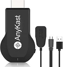 mayra4K Hdmi Mirarcast Wi-Fi Wireless Display Dongle, Compatible For Tv/Projector Receiver, Windows Support Miracast Airplay (M9 Plus) - Black