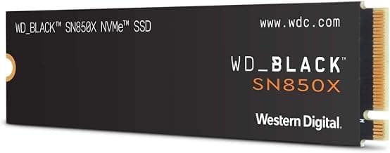 Western Digital SN850X 4TB M.2-2280 PCIe Gen4 x 4 NVMe (Reads Up to 7,300 MB/s) Internal SSD WDS400T2X0E-EC