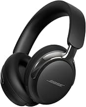 New Bose QuietComfort Ultra Bluetooth Headphones (2nd Gen), Wireless Headphones with Spatial Audio, Over Ear Noise Cancelling with Mic, Up to 30 Hours of Play time, Black