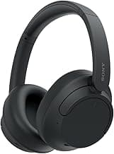 SonyWH-CH720N Active Noise Cancellation Wireless Bluetooth Over Ear Headphones with Mic, Adaptive Sound Control, Quick Charge, Up to 35Hrs Battery, Customized EQ- Black