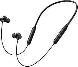 OnePlus Bullets Wireless Z3 in-Ear Neckband with 12.4mm Drivers, 3D Spatial Audio,10 mins Charge for 27 hrs Playback, 4 EQ preset, Dynamic bass Enhancement & BT5.4