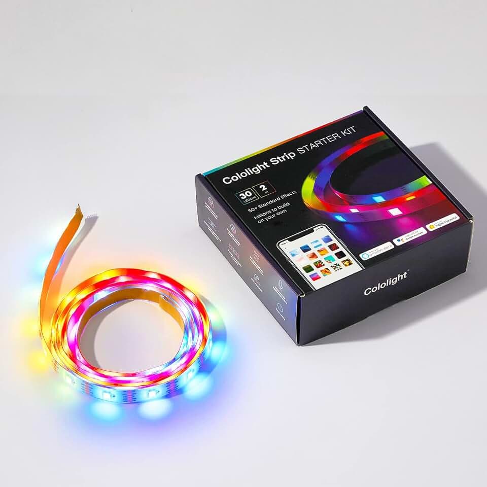 Nanoleaf Shapes Hexagons Smarter Kit Modular RGB LED Wall Lights - Ultra Docking Auto-Empty Kit (Gen 4)