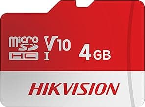 HIKVISION Extreme 4GB microSDXC Memory Card Class 10, V30 | 20MB/s Read, 8MB/s Write Speed | Compitable with Smartphones, Camera, CCTV | Drop Protection | Memory Card | 3 Yrs Warranty.