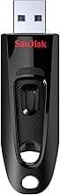 SANDISK Ultra 128GB, USB 3.0, Flash Drive, Upto 130MB/s R, Pendrive, Black, 5Y Warranty (SDCZ48-128G-I35)