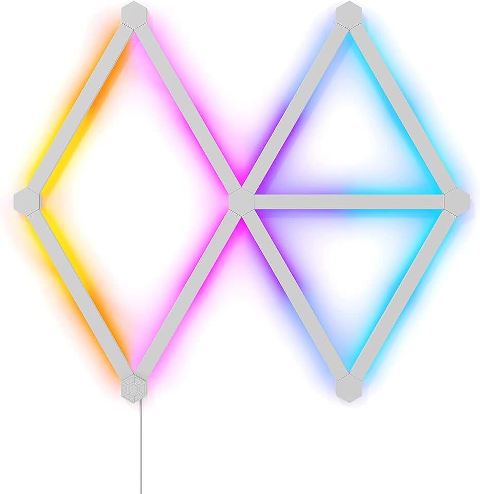Nanoleaf Shapes Hexagons Smarter Kit Modular RGB LED Wall Lights - Pro Max Sensor Package (Gen 2)