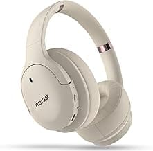 NoiseAirwave Max 4 Wireless Over Ear Headphones with 70H Playtime, ENC, 40mm Driver, Low Latency(up to 40ms), Dual Pairing, BT v5.4 (Calm Beige) (AUD-HDPHN-4-BEIGE)