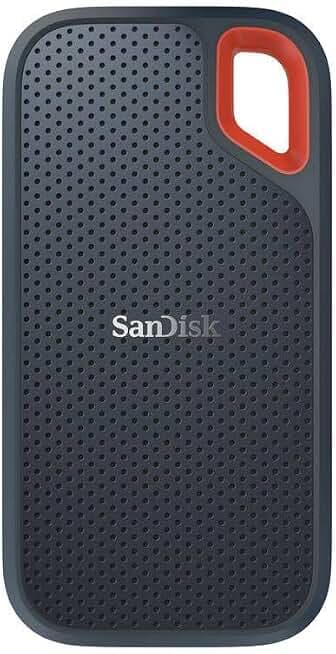 SanDisk 4TB Extreme Portable SSD External Solid State Drive NVMe IP65 Water & Dust Resistant (Black, Edition 3)