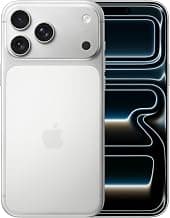 AppleiPhone 17 Pro Max 256 GB: 17.42 cm (6.9″) Display with Promotion, A19 Pro Chip, Best Battery Life in Any iPhone Ever, Pro Fusion Camera System, Center Stage Front Camera; Silver