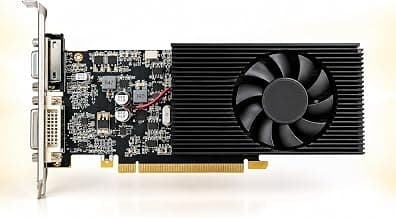 GT 740 4GB D3 Graphics Card, 128-Bit, PCIe 3.0 x16, High Efficiency Multi-Display Video Card with HDMI, DVI, VGA, 2560x1440 @ 60Hz Resolution, PhysX Support, Cool Fan,1 Year Seller Warranty, Pre-Owned